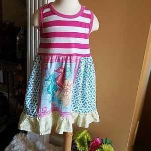 Swing dress seahorses💙